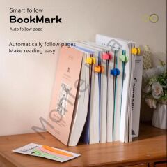 Kitap Okuma Ayracı Silikon, Yeşil, 1 Adet,