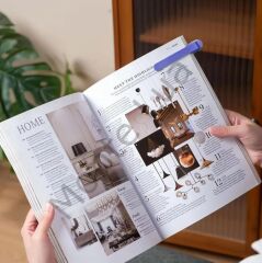 Kitap Okuma Ayracı Silikon, Yeşil, 1 Adet,