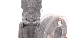 1.75 mm, Pla+ Filament - Gri, 1 Kg - Monte Lua