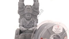 1.75 mm, Pla+ Filament - Gri, 1 Kg - Monte Lua