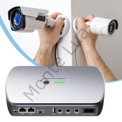 8800mAh Taşınabilir UPS Modem Router Güç Kaynağı LAN POE 15-24V DC 5-9-12V, Andespower, DCF-1018P