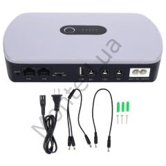 8800mAh Taşınabilir UPS Modem Router Güç Kaynağı LAN POE 15-24V DC 5-9-12V, Andespower, DCF-1018P