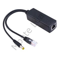 PD48V IP Kamera POE Kablosu Aktif Poe Enjektör Splitter, (IN:DC48V-57V OUT IEEE802.3AF-AT MAX:12V2A)