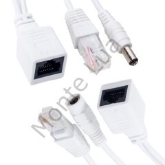 Poe IP Kamera Kablosu Dişi Power Uç Aktif Splitter