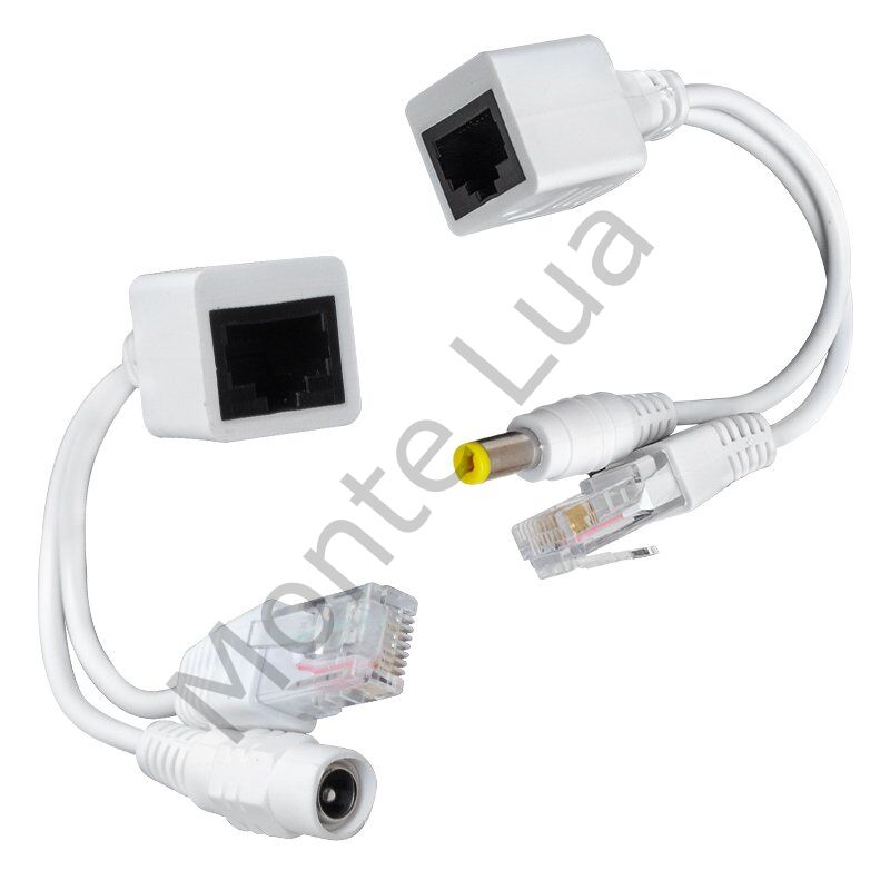 Poe IP Kamera Kablosu Dişi Power Uç Aktif Splitter