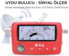 Mag Lcd Ekranlı Digital Uydu Bulucu, Uydu Sinyal Ölçer,