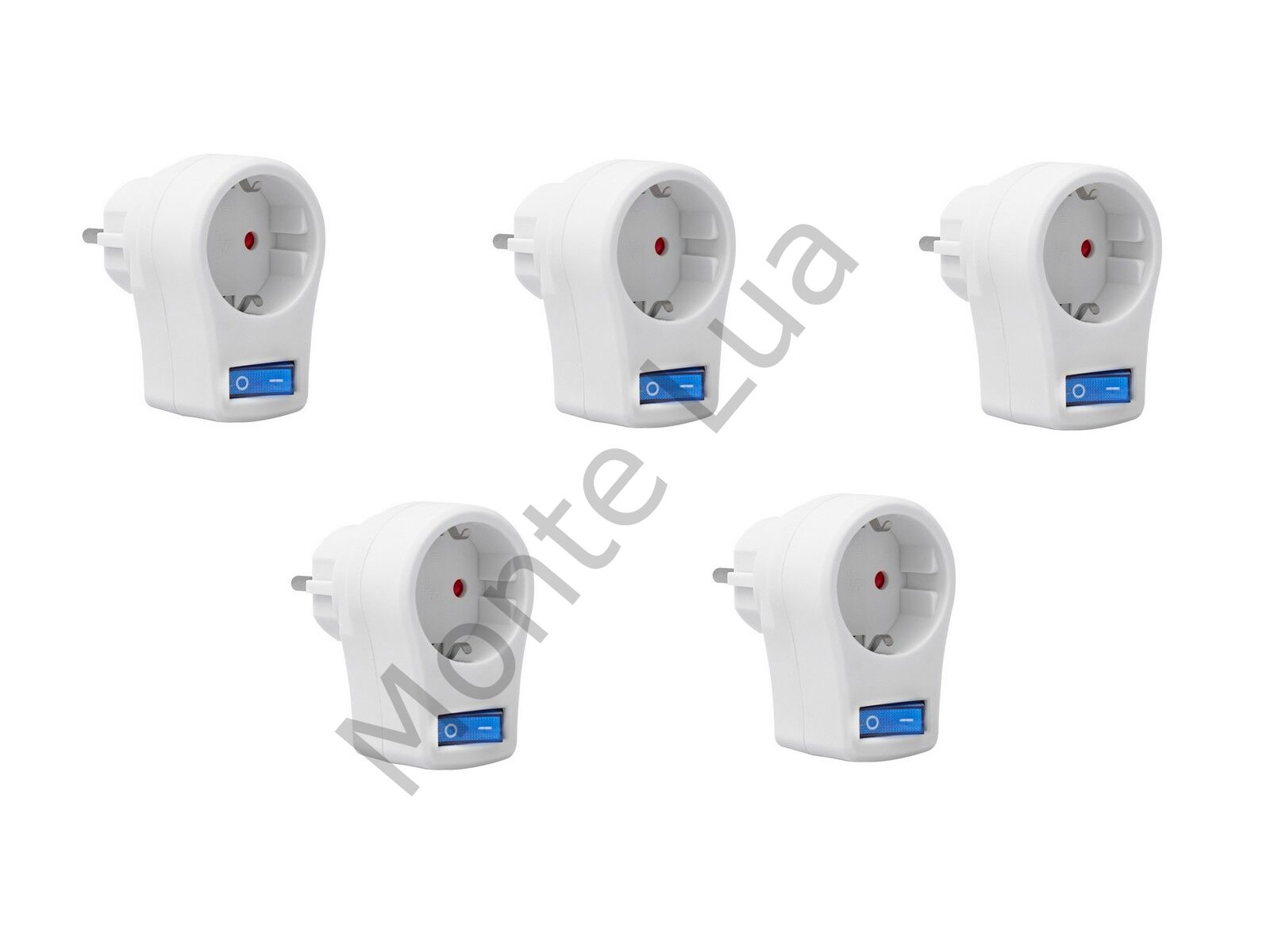 Anahtarlı Akım Korumalı Tekli Priz 10 Amper - 2510 Watt, Powermaster, Bilgisayar, Buzdolabı, Televizyon, Çamaşır Makinesi