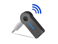 Mikrofonlu Bluetooth Ses Alıcı Araç ve Hoparlör İçin Aux Girişli Kablosuz Dönüştürücü Kiti