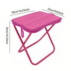 Ultra Hafif Portatif Katlanır Kamp ve Balıkçı Taburesi