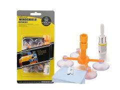 Araç Ön Cam Kırık Çatlak Giderici Hızlı Tamir Kiti 2,5 cm çap kadar uygundur, 3ml 5 Film,