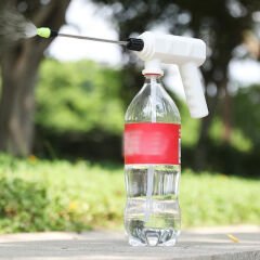 Usb Şarjlı Su Püskürtme Tabancası, Sadece 2,5 Litre Gazlı İçecek Şişeleri İle Uyumludur,