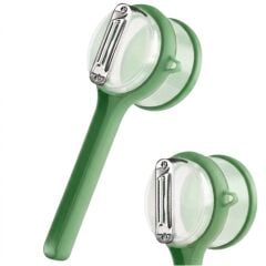 Çok Amaçlı Pratik Sebze-Meyve Soyucu, Hazneli, Yeni Nesil,