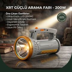 200W Şarjlı El Feneri