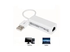 Kablolu Usb To Ethernet Çevirici, 2.0, Kurulum gerektirmez
